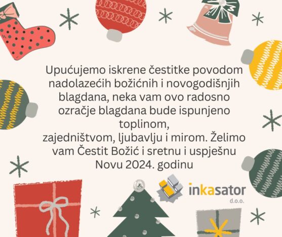 SRETAN BOŽIĆ I USPJEŠNA NOVA 2024. GODINA